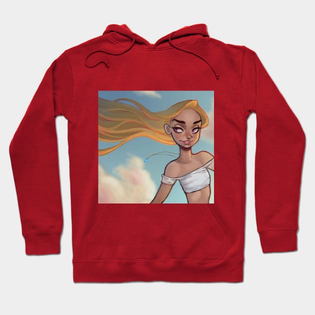 Dream Girl Hoodie by DaveJorel